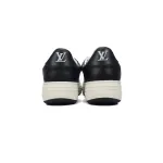 LOUIS VUITTON Groovy Platform Sneaker Black White  1ACL2O 