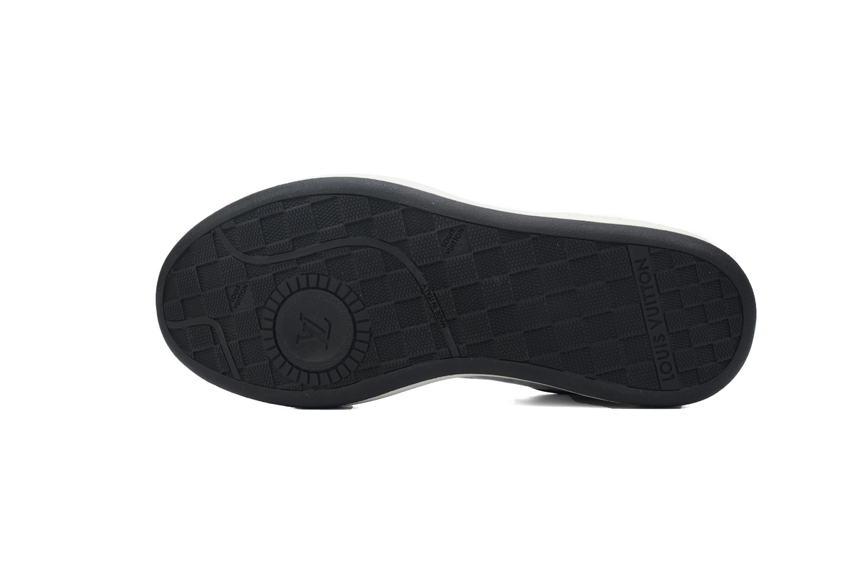 LOUIS VUITTON Groovy Platform Sneaker Black White  1ACL2O 