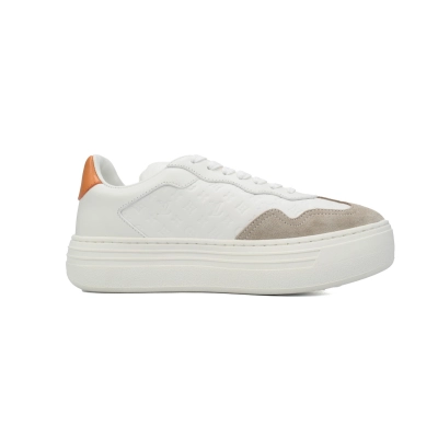LOUIS VUITTON Groovy Platform Sneaker Orange rail  1ACHGI  02