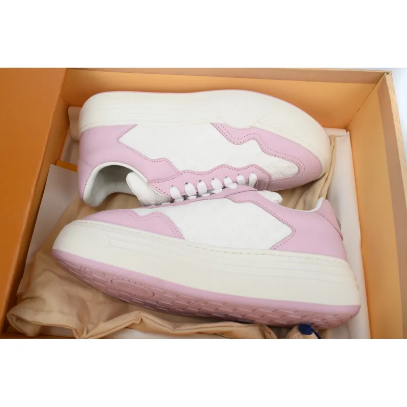 LOUIS VUITTON Groovy Platform Sneaker Pink  1ACL1Q 