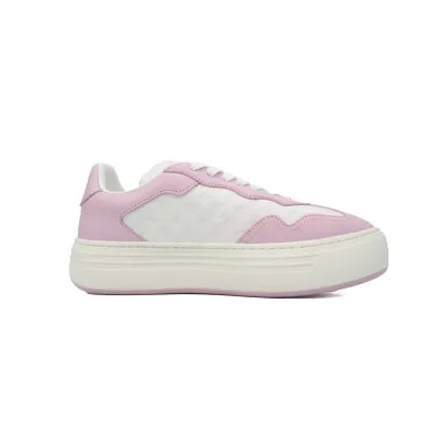 LOUIS VUITTON Groovy Platform Sneaker Pink  1ACL1Q  02