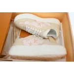 LOUIS VUITTON Groovy Platform Sneaker Pink Brown  1ACSVV 