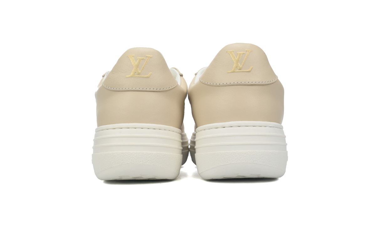 LOUIS VUITTON Groovy Platform Sneaker Pink Brown  1ACSVV 