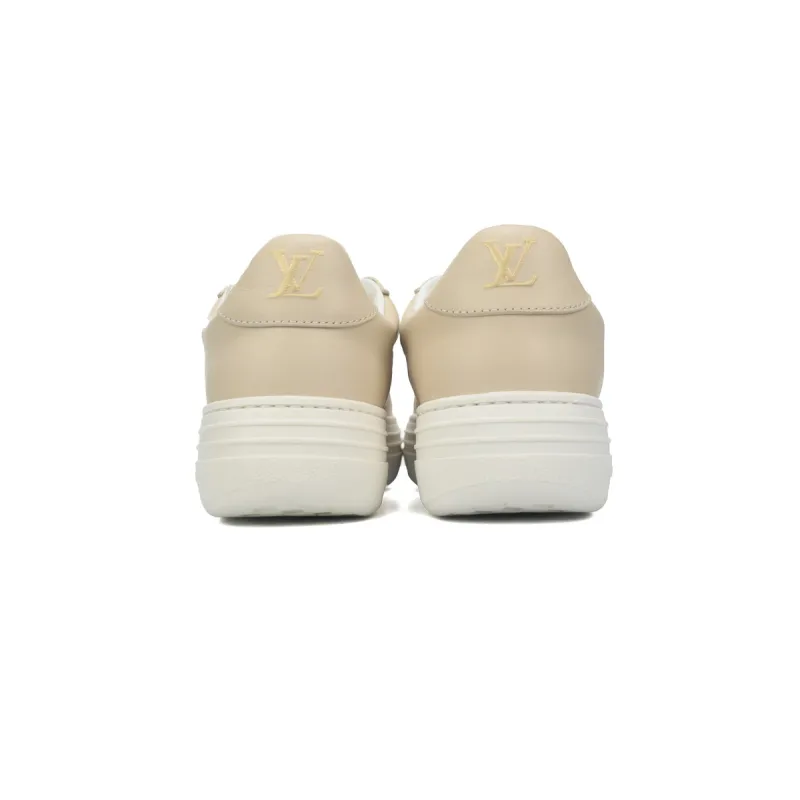 LOUIS VUITTON Groovy Platform Sneaker Pink Brown  1ACSVV 