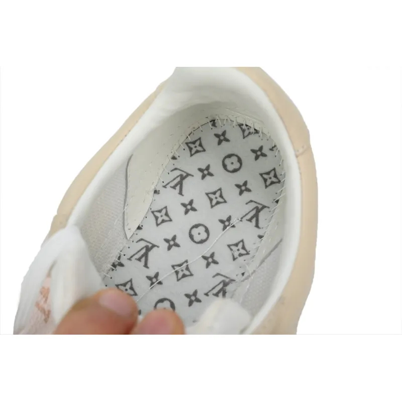 LOUIS VUITTON Groovy Platform Sneaker Pink Brown  1ACSVV 