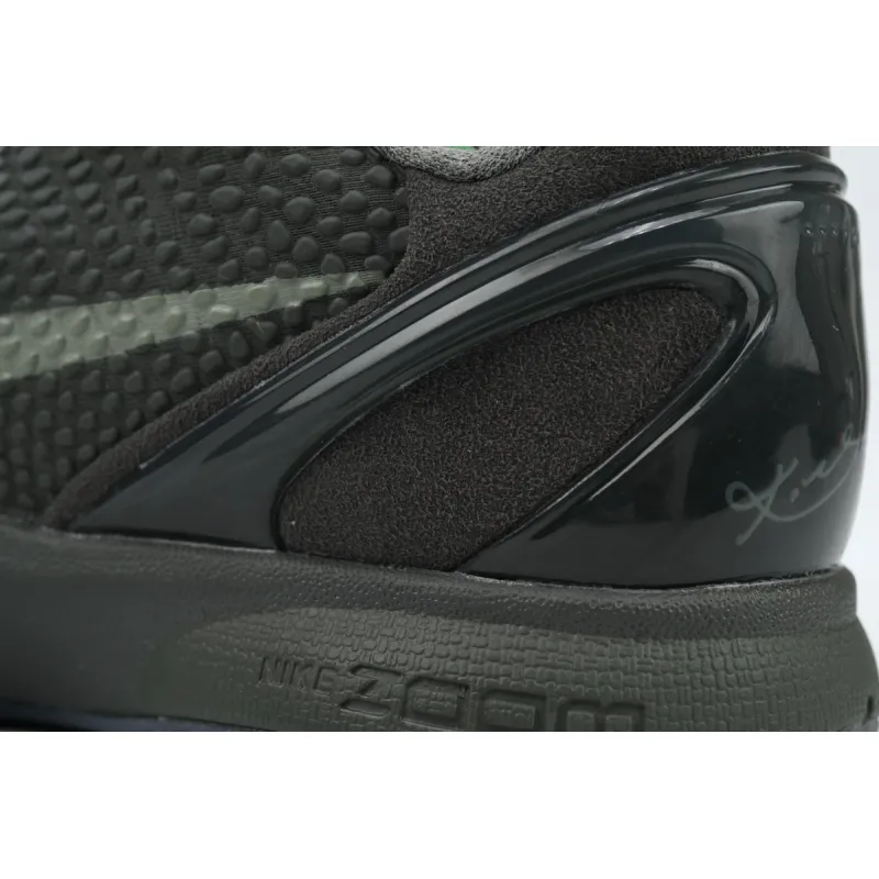 Nike Kobe 6 Black Mamba Collection Fade to Black  869457-007