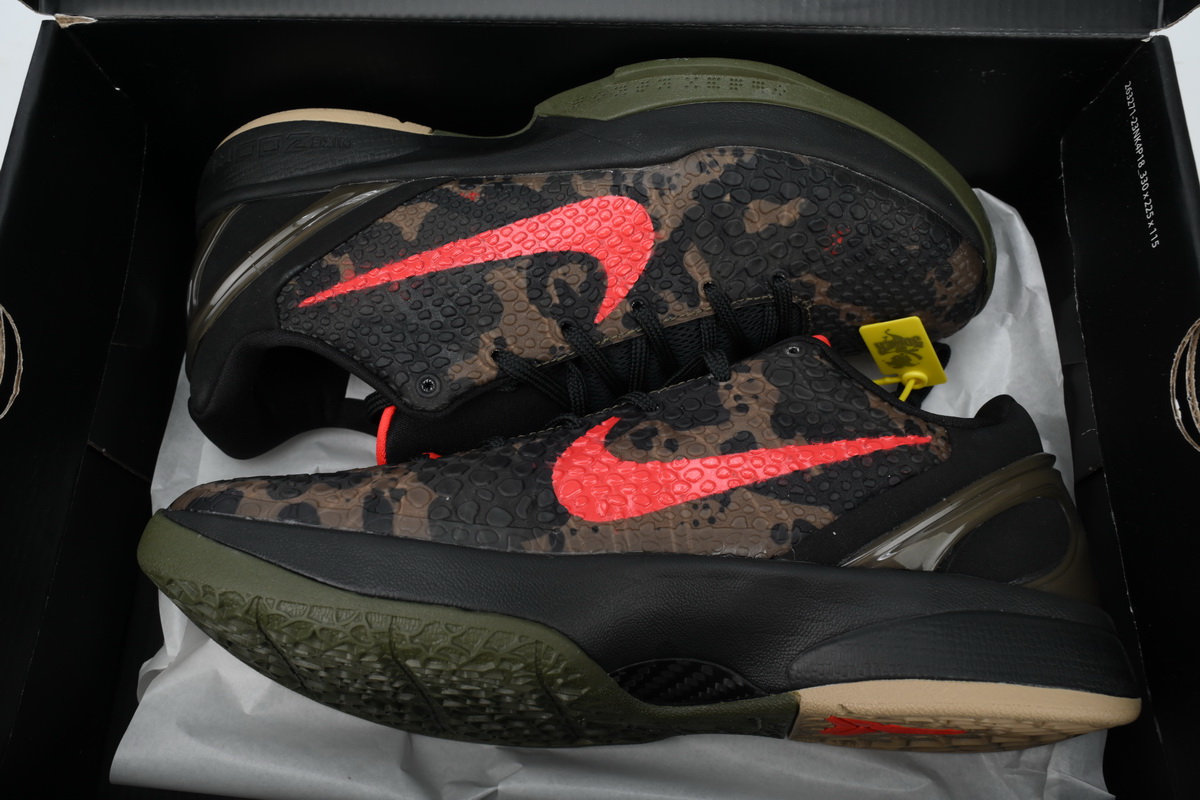 Nike Kobe 6 Protro Italian Camo (2024)  FQ3546-001