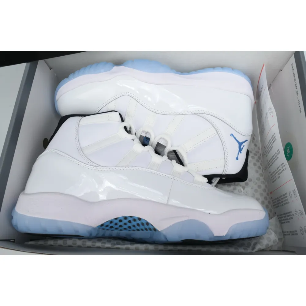 Air Jordan 11 Retro 'Columbia / Legend Blue'  CT8012-104