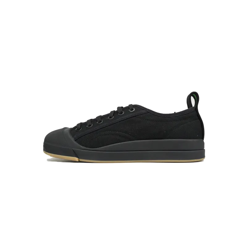 Bottega Veneta Black Vulcan Sneakers