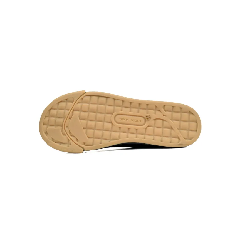 Bottega Veneta Black Vulcan Sneakers
