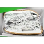 Bottega Veneta Orbit Silver White (Women's)  755915V2X401425