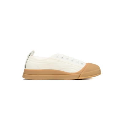 Bottega Veneta White Brown Vulcan Sneakers 02