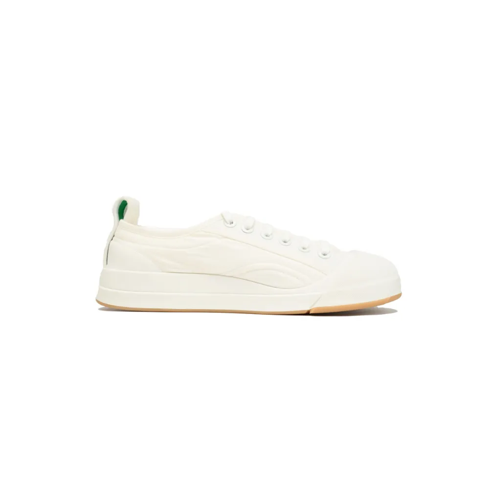 Bottega Veneta White Vulcan Sneakers