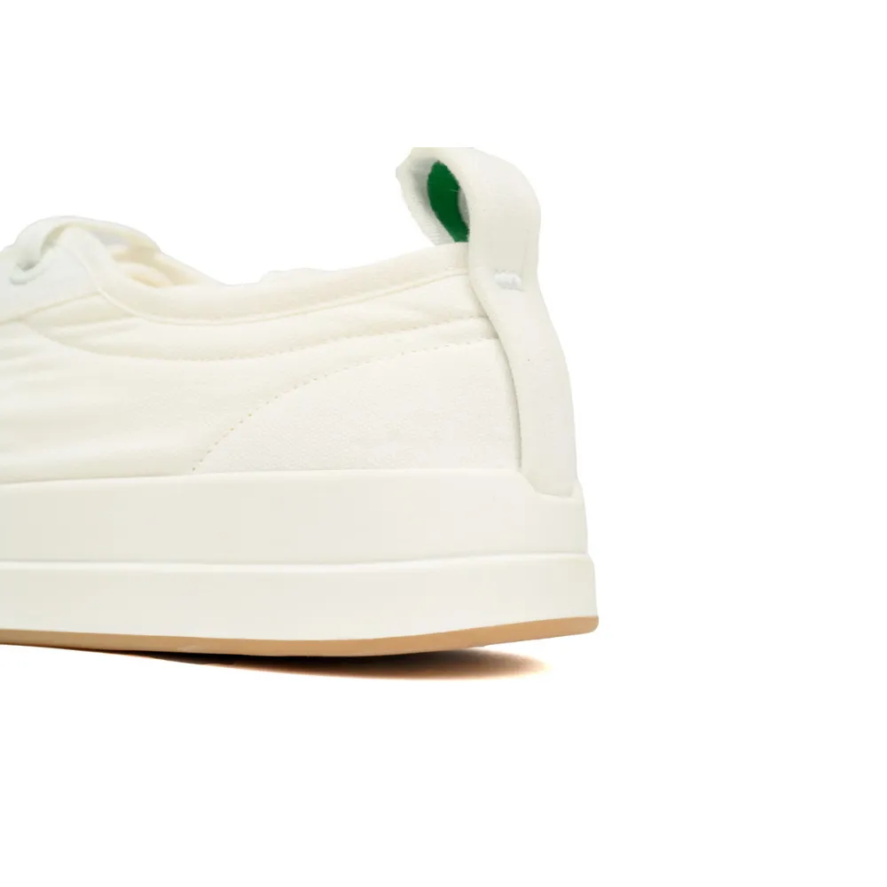 Bottega Veneta White Vulcan Sneakers