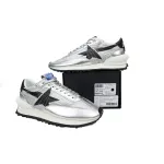Golden Goose Silver Sneakers