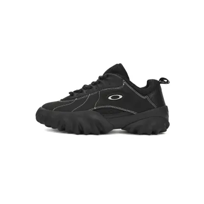 Oakley Factory Team Chop Saw Brain Dead Black Leather Nubuck  BDP23S -0000307-3BK01 01