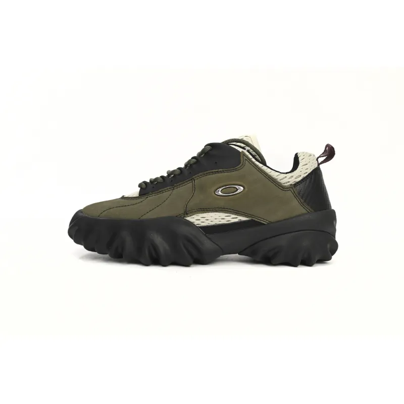 Oakley Factory Team Chop Saw Brain Dead Olive Nubuck Leather  BDP23S -00003073-GR04
