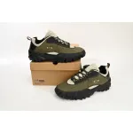 Oakley Factory Team Chop Saw Brain Dead Olive Nubuck Leather  BDP23S -00003073-GR04