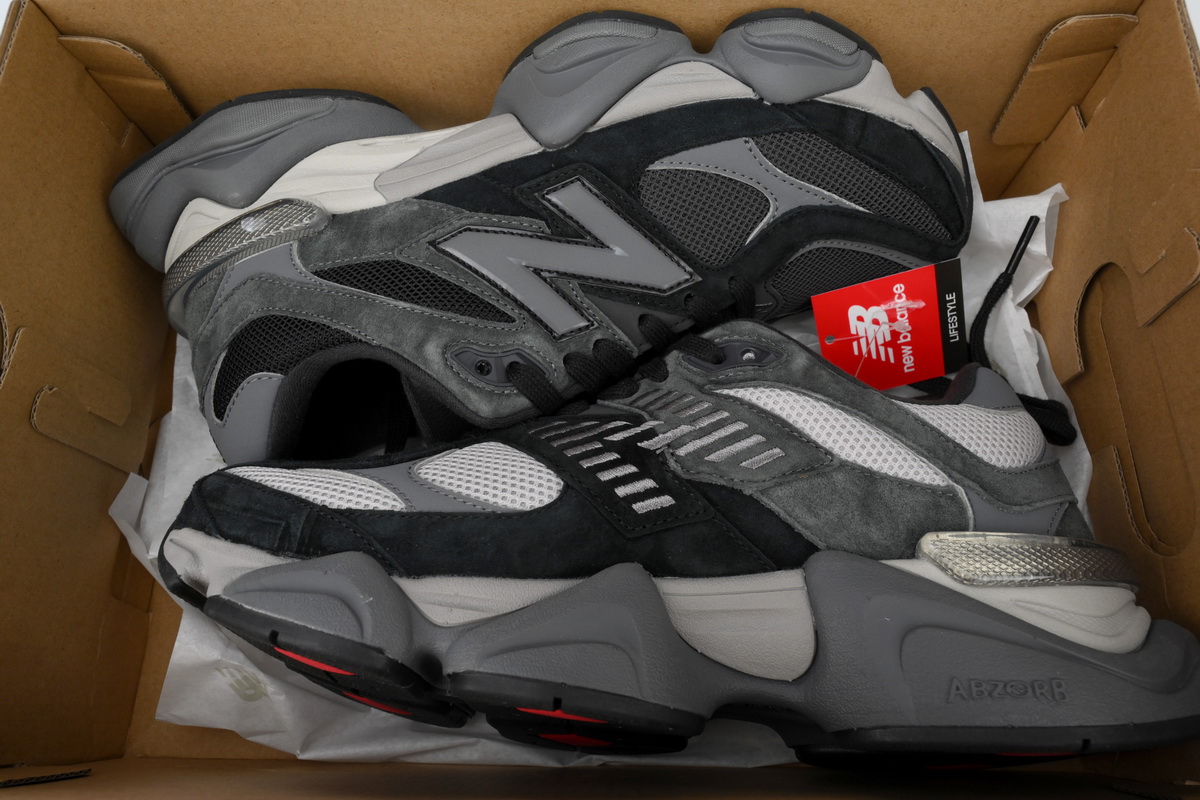 New Balance 9060 Black Castlerock Grey  U9060BLK 
