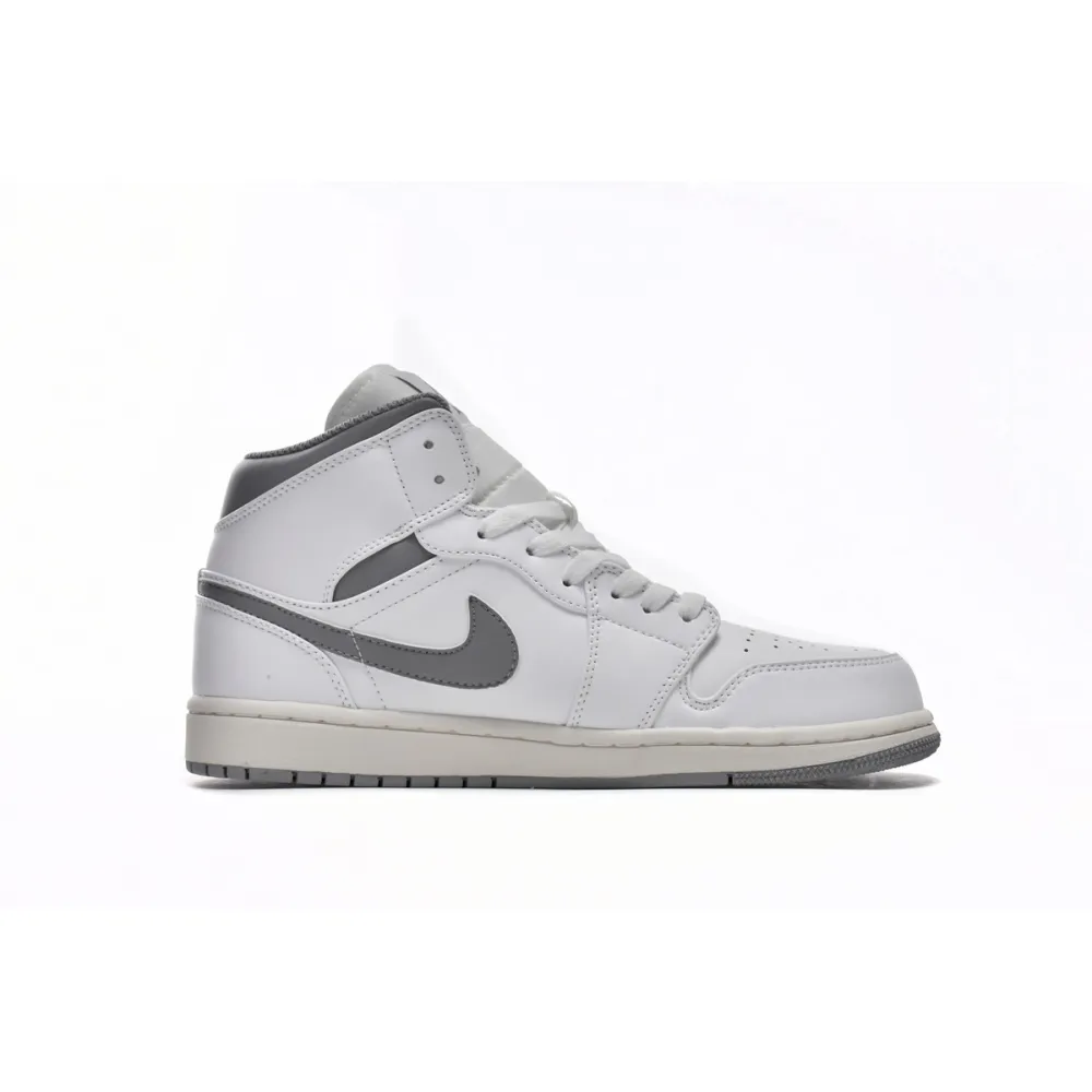 Air Air Jordan 1 Mid Neutral Grey  554724-135 