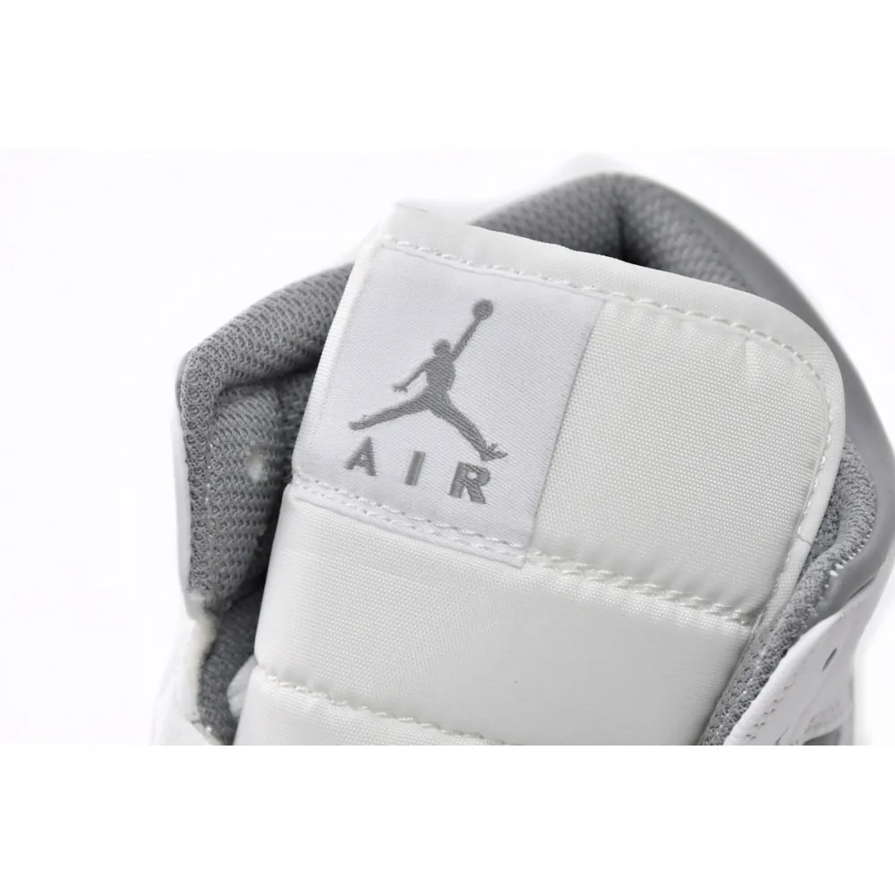 Air Air Jordan 1 Mid Neutral Grey  554724-135 