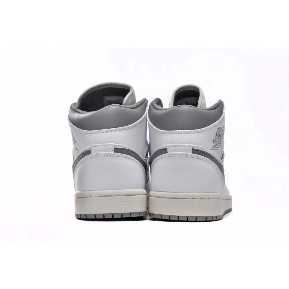 Air Air Jordan 1 Mid Neutral Grey  554724-135 