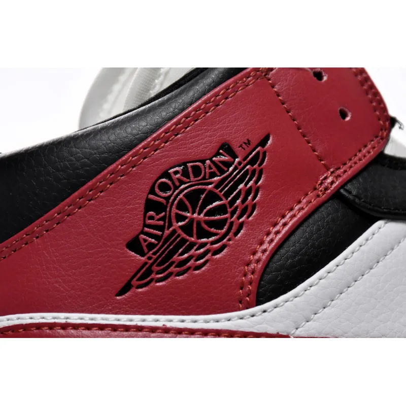 Air Jordan 1 Mid Alternate Bred Toe (Women's)  BQ6472-079 