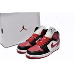 Air Jordan 1 Mid Alternate Bred Toe (Women's)  BQ6472-079 