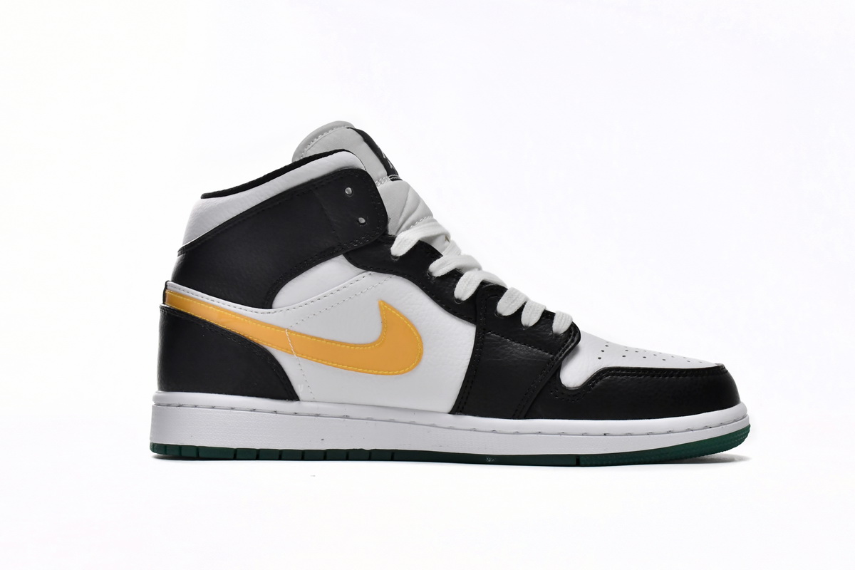 Air Jordan 1 Mid Alternate Swooshes Red Yellow (Women