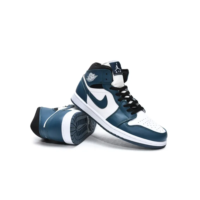 Air Jordan 1 Mid Armory Navy  554724-411