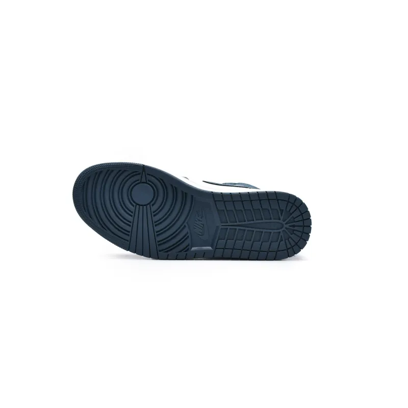 Air Jordan 1 Mid Armory Navy  554724-411