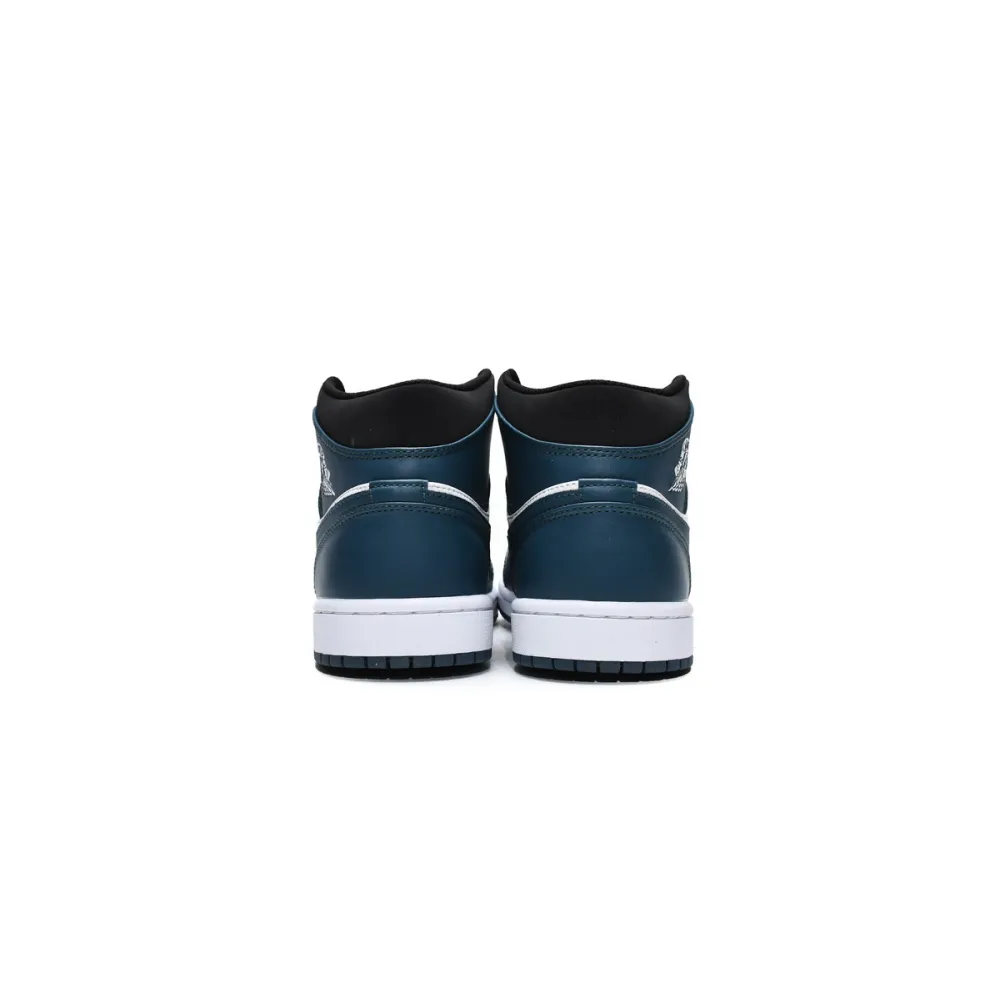 Air Jordan 1 Mid Armory Navy  554724-411