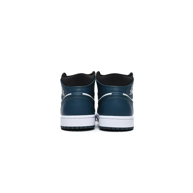 Air Jordan 1 Mid Armory Navy  554724-411