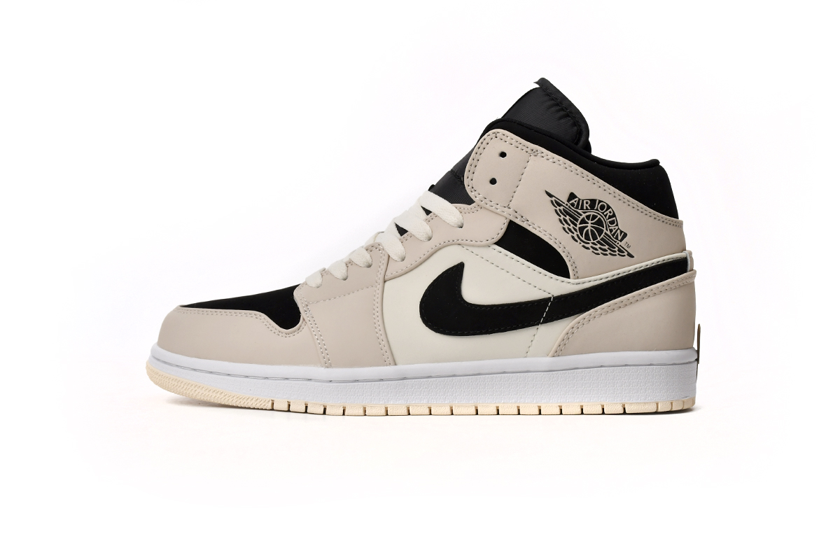 Air Jordan 1 Mid Barely Orange (Women''s) BQ6472-800