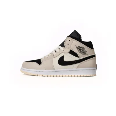 Air Jordan 1 Mid Barely Orange (Women's)  BQ6472-800 01