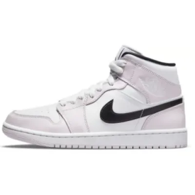 Air Jordan 1 Mid Barely Rose (Women's)  BQ6472—500 01