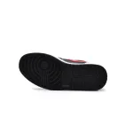 Air Jordan 1 Mid Black Chile Red White   554724-075