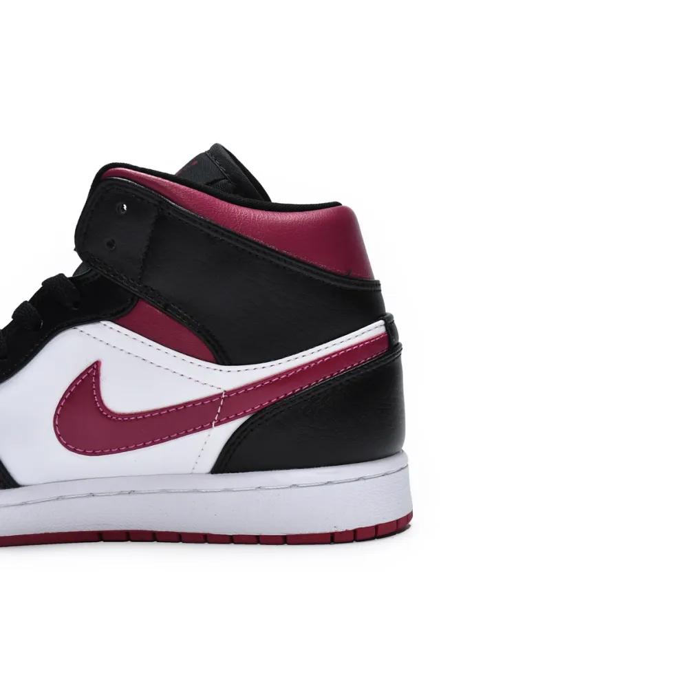 Air Jordan 1 Mid Bred Toe  554724-066
