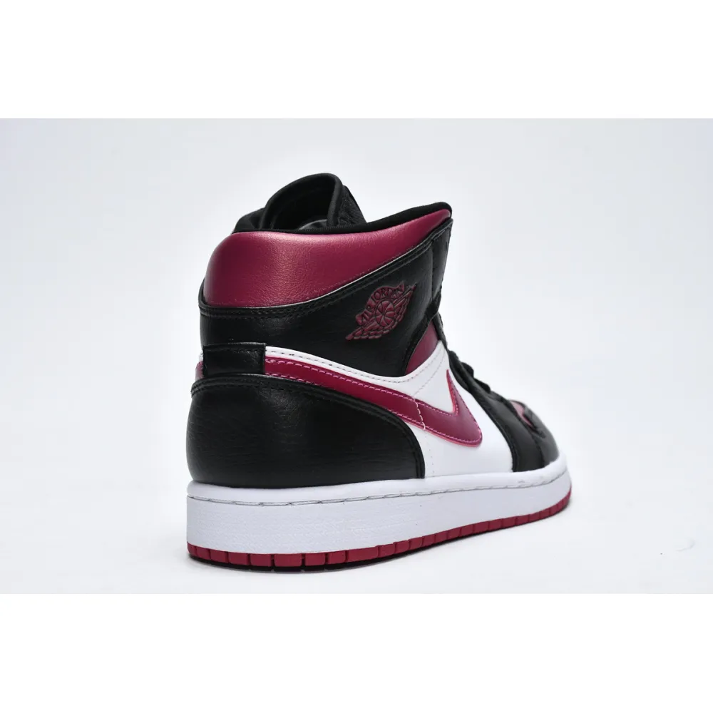 Air Jordan 1 Mid Bred Toe  554724-066