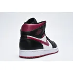 Air Jordan 1 Mid Bred Toe  554724-066
