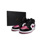 Air Jordan 1 Mid Bred Toe  554724-066