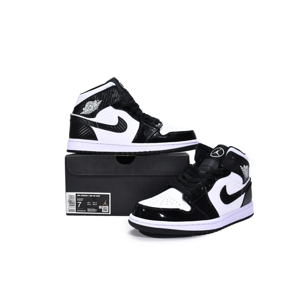 Air Jordan 1 Mid Carbon Fiber  DD1649-001