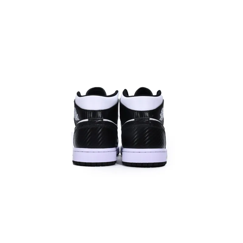 Air Jordan 1 Mid Carbon Fiber  DD1649—001