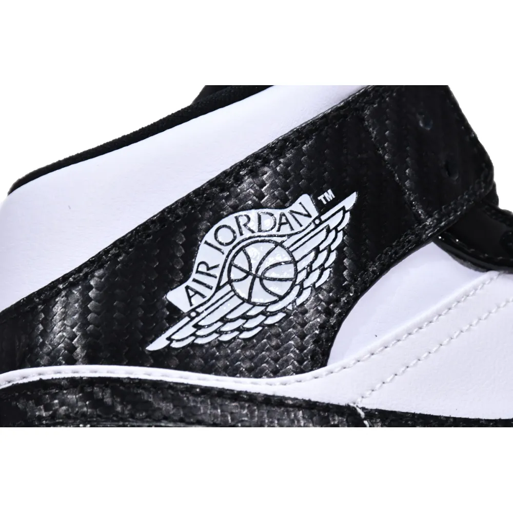 Air Jordan 1 Mid Carbon Fiber  DD1649—001