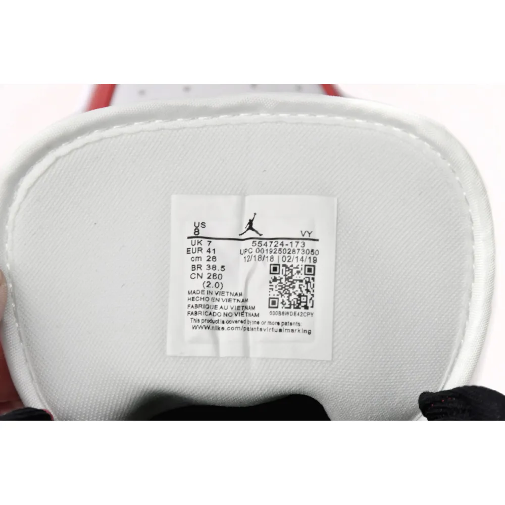 Air Jordan 1 Mid Chicago (2020) (GS)  554725-173 