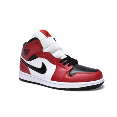 Air Jordan 1 Mid Chicago Toe   554724-069 02