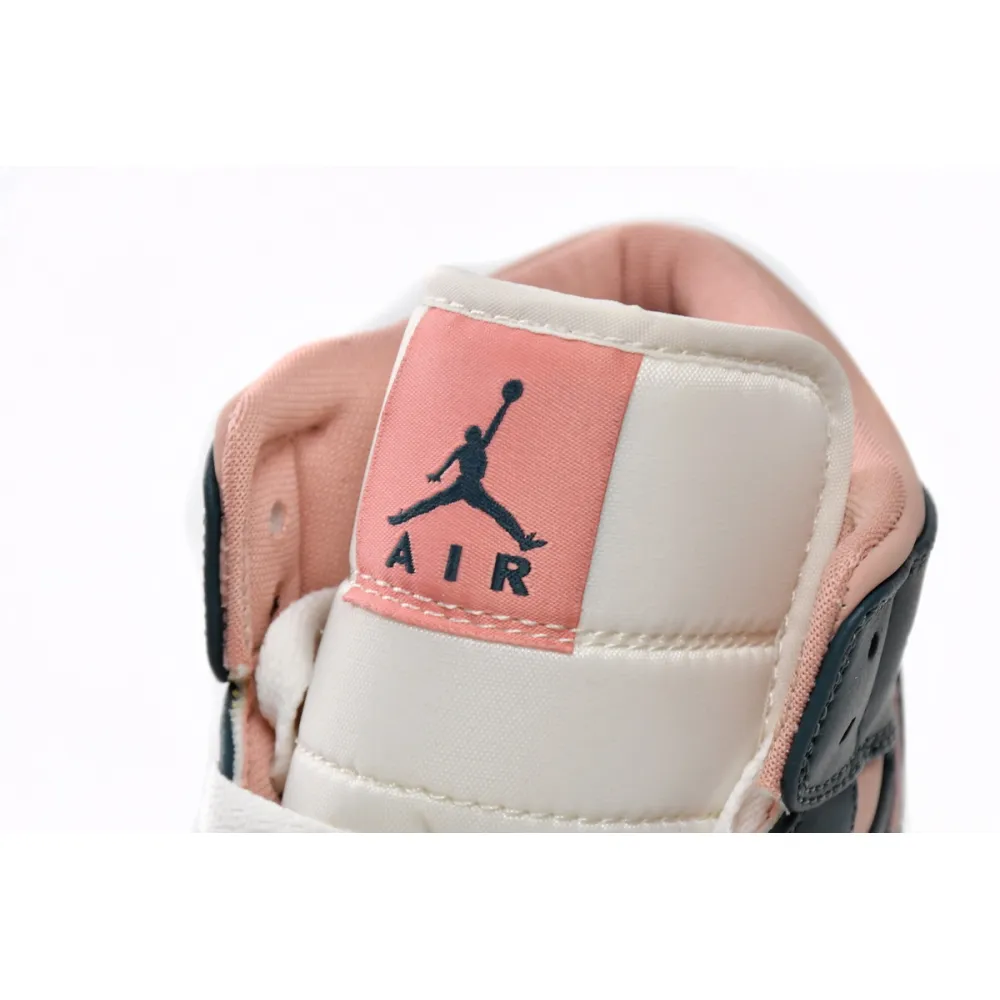 Air Jordan 1 Mid Dark Teal Green (Women's)   BQ6472-308