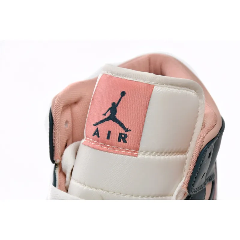 Air Jordan 1 Mid Dark Teal Green (Women's)   BQ6472-308