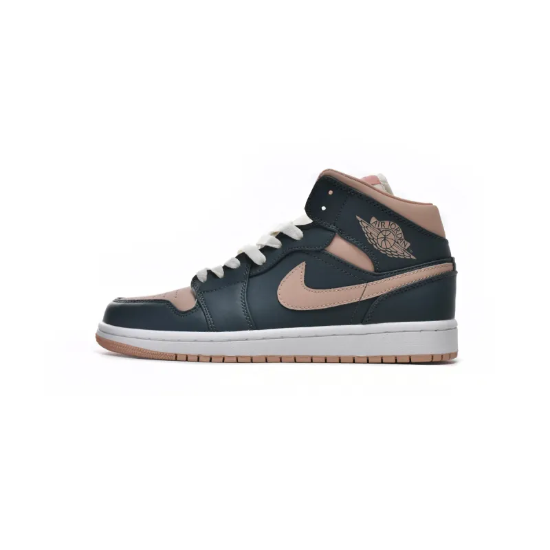 Air Jordan 1 Mid Dark Teal Green (Women's)   BQ6472-308