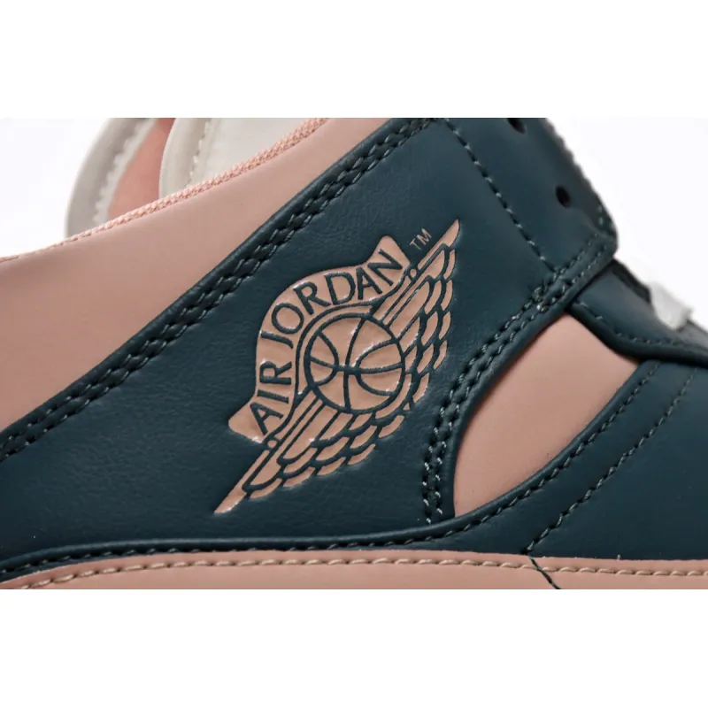 Air Jordan 1 Mid Dark Teal Green (Women's)   BQ6472-308